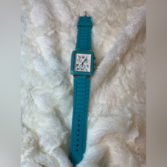 Mspci turquoise jelly silicone watch - Picture 2 of 7
